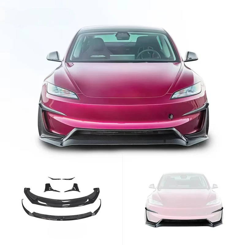 Car Modification up Style Carbon Fiber Front Bumper Front Lip Front Spoiler Splitter Suitable for Tesla Model 3 Body Kit Upgrade
Car Modification up Style Carbon Fiber Front Bumper Front Lip Front Spoiler Splitter Suitable for Tesla Model 3 Body Kit Upgrade