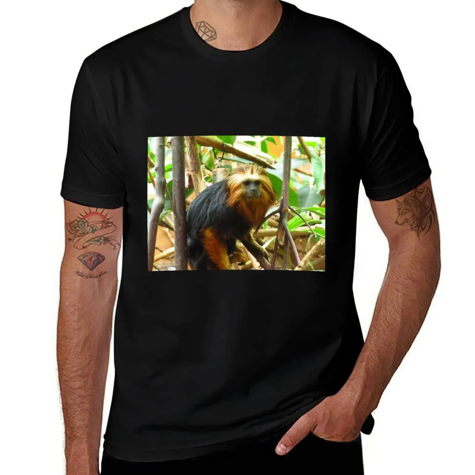 Golden Marmoset T-Shirt street wear rapper graphic tees anime clothes men t shirt
Golden Marmoset T-Shirt street wear rapper graphic tees anime clothes men t shirt