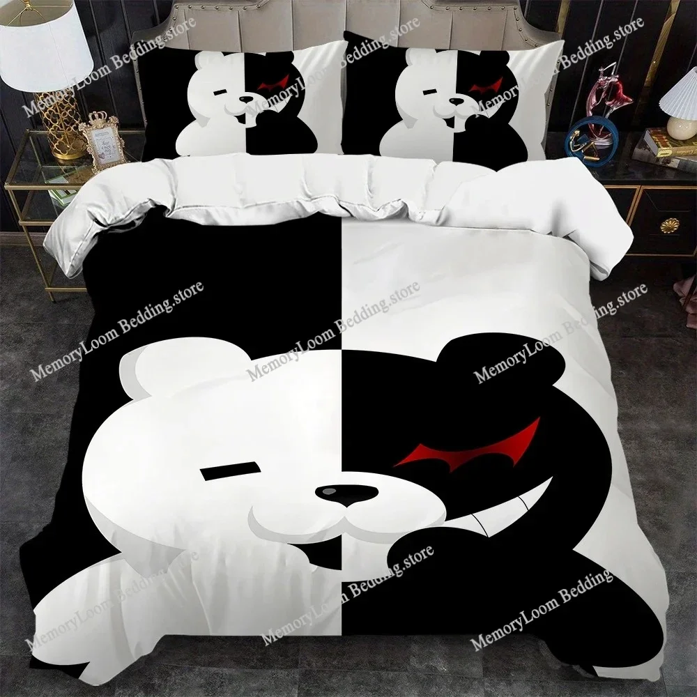 Classic Game D-Danganronpa Monokuma Duvet Cover Set Bedding Soft Laundry Cotton Bed Four Seasons Student Dormitory Luxury Gift96
Classic Game D-Danganronpa Monokuma Duvet Cover Set Bedding Soft Laundry Cotton Bed Four Seasons Student Dormitory Luxury Gift96