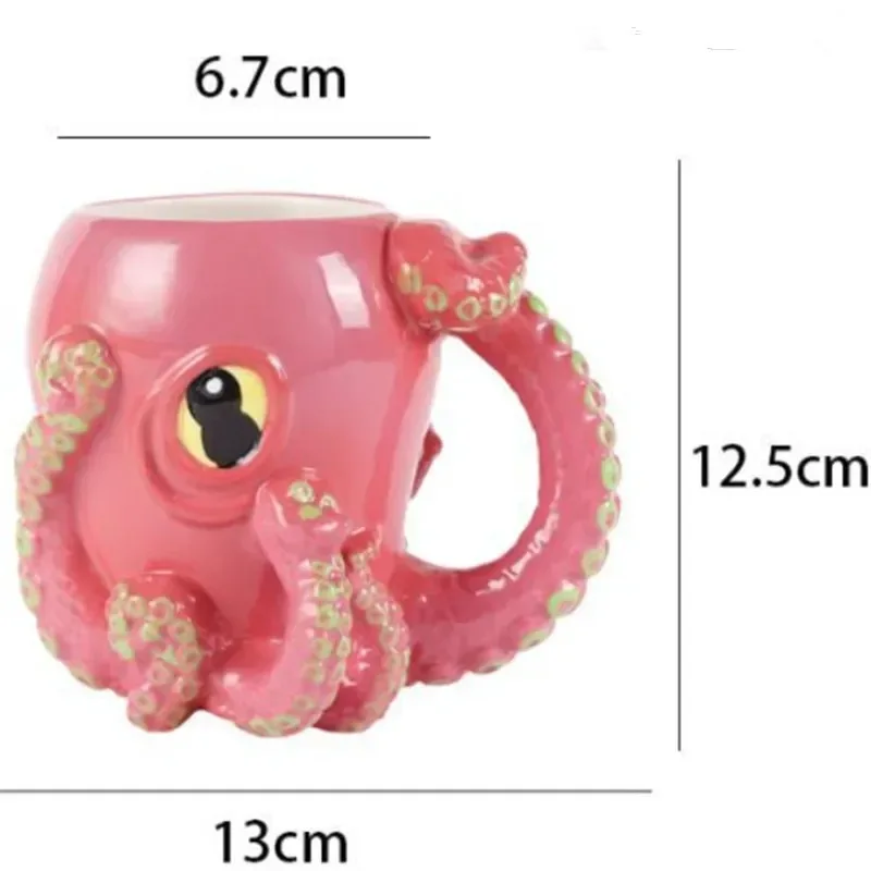 Кружки для кофе и молока с персонализированным дизайном в виде мультяшных животных, уникальные забавные подарки, креативные 3D-кружки с вращающимися щупальцами осьминога
Кружки для кофе и молока с персонализированным дизайном в виде мультяшных животных, уникальные забавные подарки, креативные 3D-кружки с вращающимися щупальцами осьминога