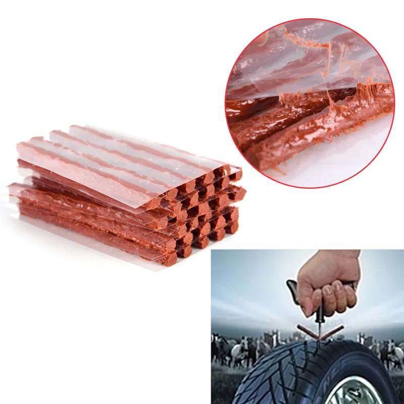 10pcs Repair rubber strips Car Tyre Tubeless Seal Strip Plug Tire Puncture Repair Recovery Kit
10pcs Repair rubber strips Car Tyre Tubeless Seal Strip Plug Tire Puncture Repair Recovery Kit