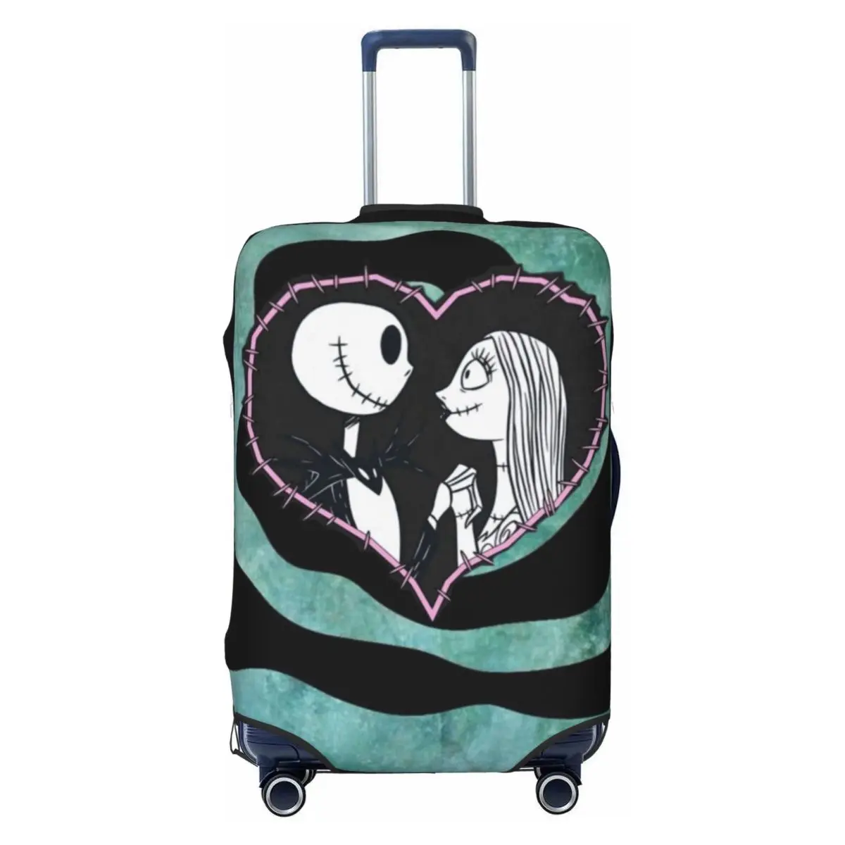 Custom Jack S-Skellingtones Luggage Cover Protector Funny Nightmare Before Christmas Travel Suitcase Covers for 18-32 Inch
Custom Jack S-Skellingtones Luggage Cover Protector Funny Nightmare Before Christmas Travel Suitcase Covers for 18-32 Inch