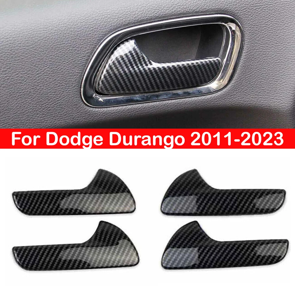 4 шт., карбоновые накладки на дверную ручку автомобиля, для Dodge Durango 2011-2023
4 шт., карбоновые накладки на дверную ручку автомобиля, для Dodge Durango 2011-2023