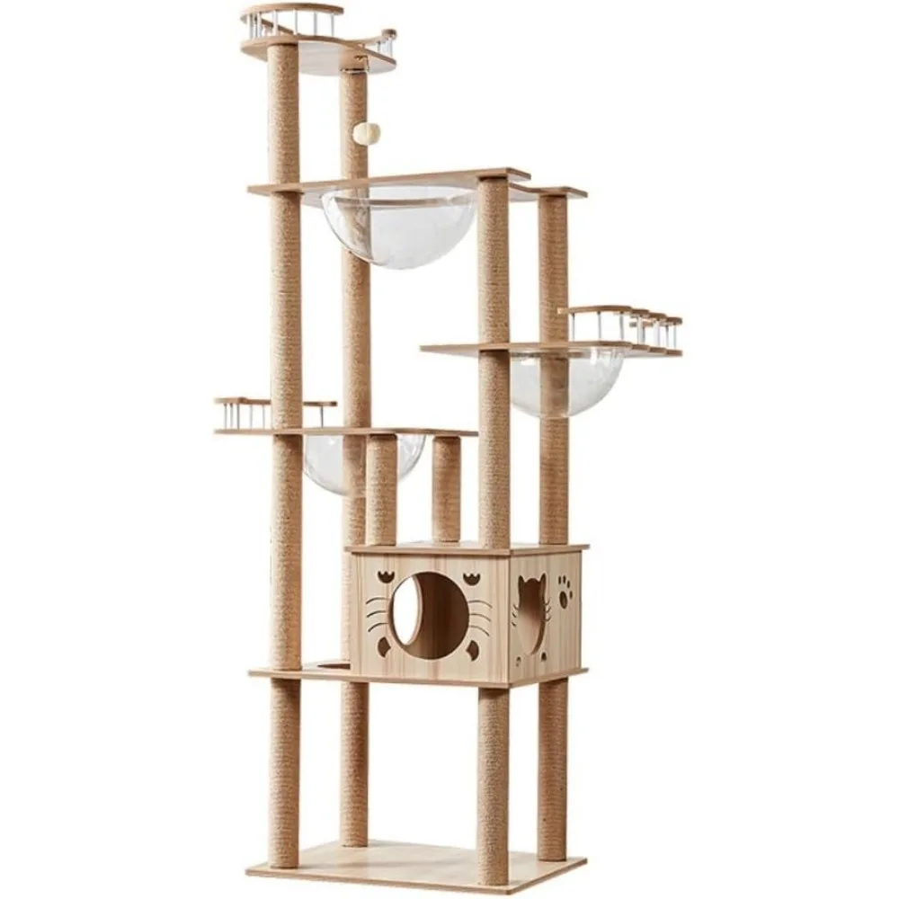 Cat Easy to Clean Seven-Story House Villa Climbing Frame Scratching Post Cabin Fat Suitable for Indoor s Clim
Cat Easy to Clean Seven-Story House Villa Climbing Frame Scratching Post Cabin Fat Suitable for Indoor s Clim