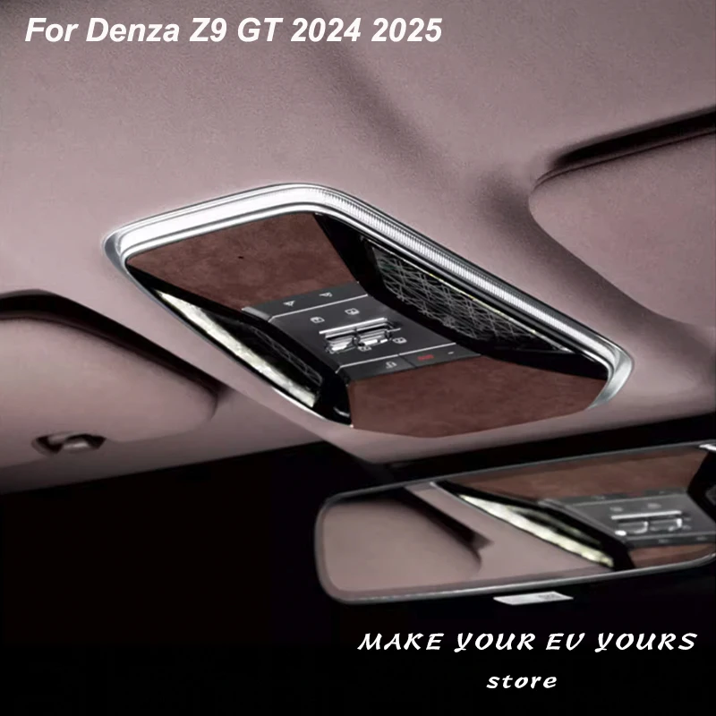 For Denza Z9 GT 2024 2025 Roof Reading Light Alcantara Suede Protective Sticker Interior Accessories
For Denza Z9 GT 2024 2025 Roof Reading Light Alcantara Suede Protective Sticker Interior Accessories