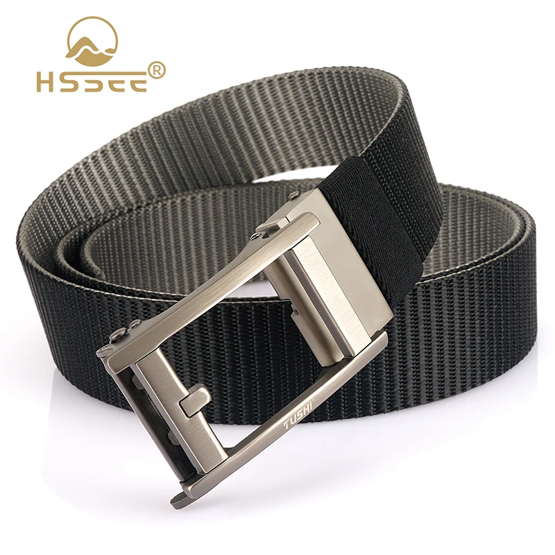 HSSEE новый двусторонний ремень для мужчин, повседневный ремень с металлической автоматической пряжкой, мягкий регулируемый нейлоновый уличный ремень, мужской пояс
HSSEE новый двусторонний ремень для мужчин, повседневный ремень с металлической автоматической пряжкой, мягкий регулируемый нейлоновый уличный ремень, мужской пояс