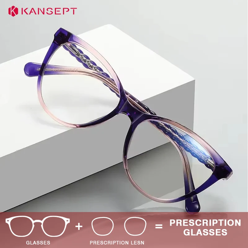 KANSEPT Glasses Women Sunglasses Graduated Lenses Woman's Eyeglasses Blue Light Glases Lunette Eyepieces Eyewear Optical Recipe
KANSEPT Glasses Women Sunglasses Graduated Lenses Woman's Eyeglasses Blue Light Glases Lunette Eyepieces Eyewear Optical Recipe