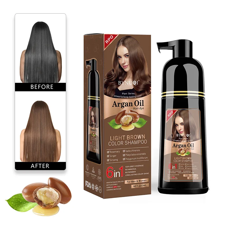 Natural Organic Brown Hair Dye Permanent Hair Dye Shampoo Long-lasting Hair Dye Professional Hair Dye Shampoo for Women
Natural Organic Brown Hair Dye Permanent Hair Dye Shampoo Long-lasting Hair Dye Professional Hair Dye Shampoo for Women
