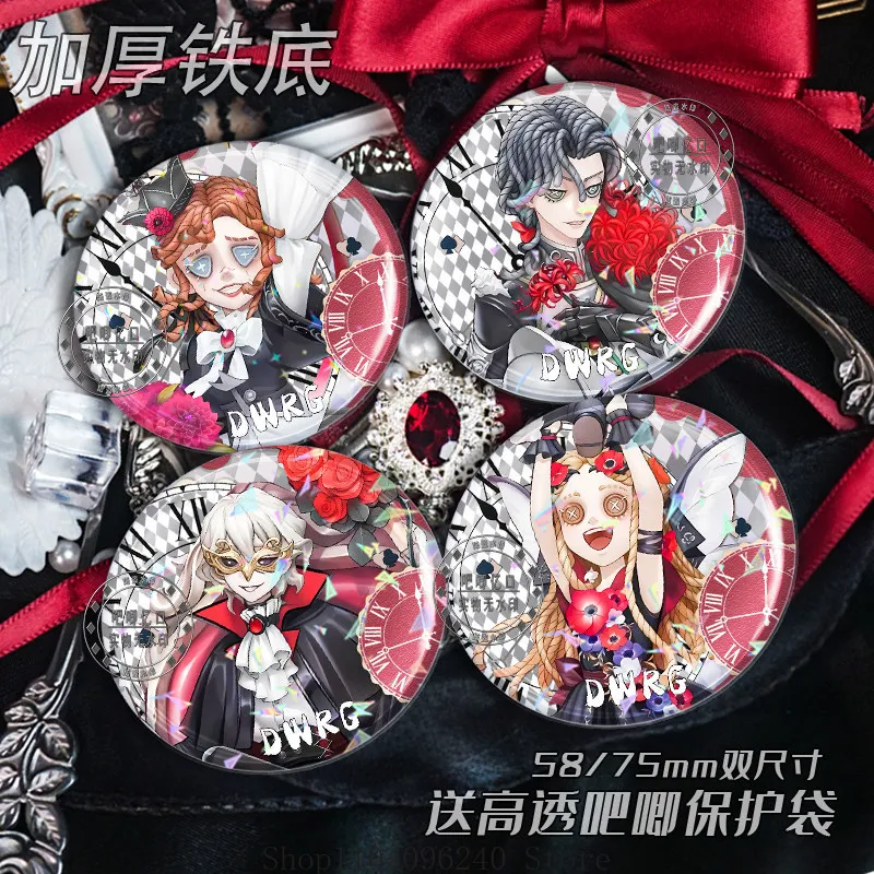 Identity V Gothic Garden Game Anime Button Pin Cartoon Brooch Badge Backpack Mascot Student Accessory Fans Gift
Identity V Gothic Garden Game Anime Button Pin Cartoon Brooch Badge Backpack Mascot Student Accessory Fans Gift