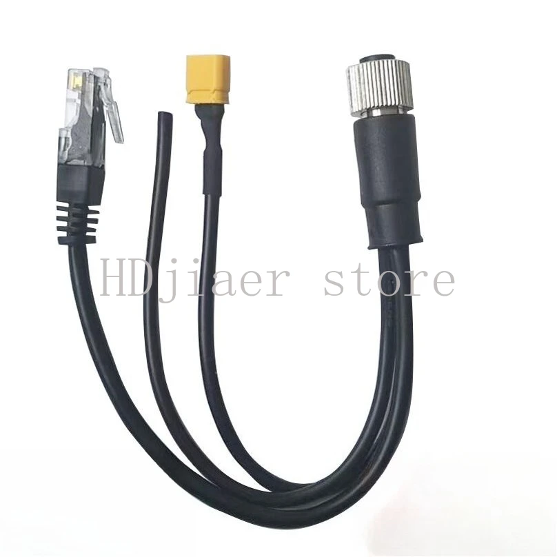 Livox M12 air plug one point three data cable, Haojie Hap (TX) mid360 dedicated
Livox M12 air plug one point three data cable, Haojie Hap (TX) mid360 dedicated