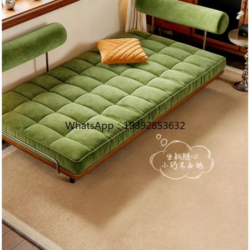 LYY Mid-Century Style Solid Wood Fabric Sofa Small Apartment Space-Saving Movable Cushion Leisure Sofa Bed
LYY Mid-Century Style Solid Wood Fabric Sofa Small Apartment Space-Saving Movable Cushion Leisure Sofa Bed