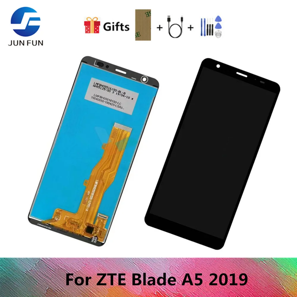 For ZTE Blade A5 LCD Display Touch Screen Digitizer for ZTE A5 2019 LCD Assembly LCD Screen Phone Parts Replacement Tested Work
For ZTE Blade A5 LCD Display Touch Screen Digitizer for ZTE A5 2019 LCD Assembly LCD Screen Phone Parts Replacement Tested Work