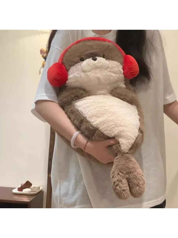 Lying Sea Otter Plush Toy: Super Soft Cuddle Pillow & Sleep Aid Comfort Toy, Adorable Stuffed Animal Gift for Kids and Adults (
Lying Sea Otter Plush Toy: Super Soft Cuddle Pillow & Sleep Aid Comfort Toy, Adorable Stuffed Animal Gift for Kids and Adults (