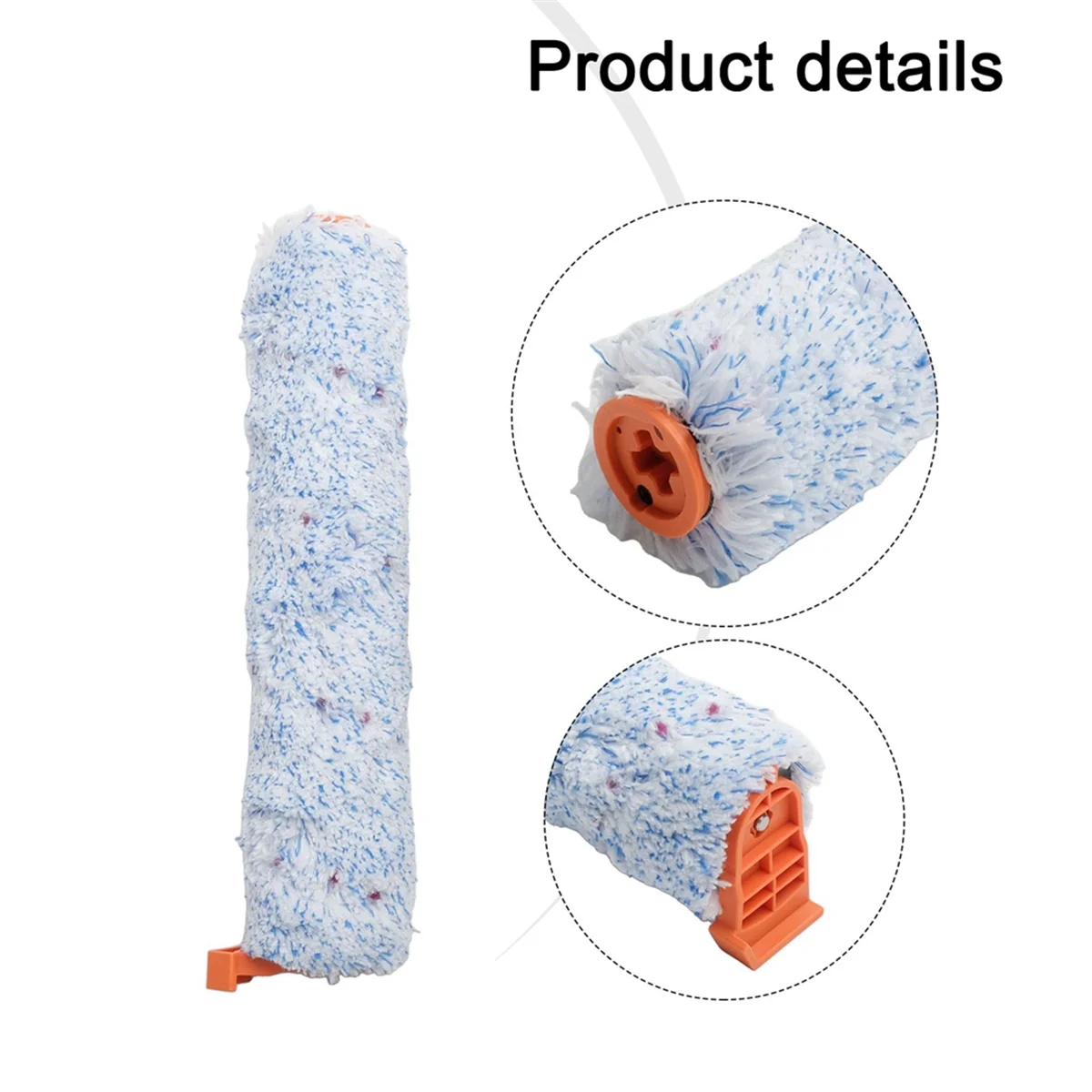 HIWS 2pcs Roller Brush for W90 Cordless Wireless Dry Cleaning Smart Washing Mop Vacuum Cleaner Accessories
HIWS 2pcs Roller Brush for W90 Cordless Wireless Dry Cleaning Smart Washing Mop Vacuum Cleaner Accessories