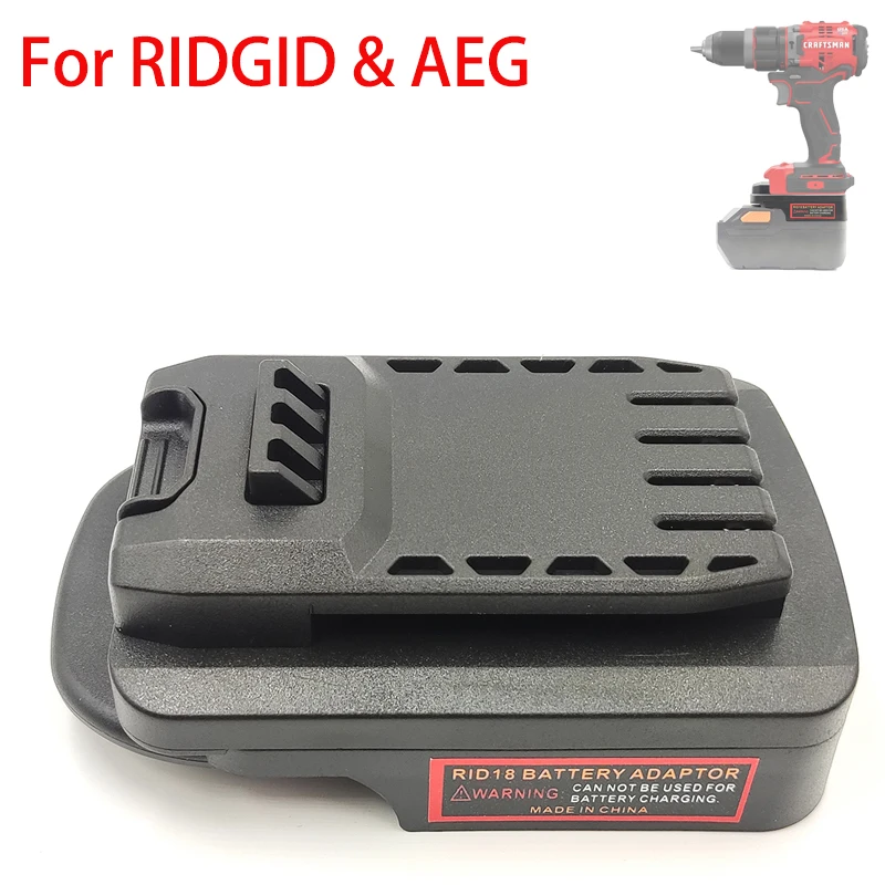 Battery Adapter for RIDGID for AEG 18V Lithium Batteries Converting To for CRAFTSMAN 20V for Stanley 18V V20 Battery Power Tools
Battery Adapter for RIDGID for AEG 18V Lithium Batteries Converting To for CRAFTSMAN 20V for Stanley 18V V20 Battery Power Tools