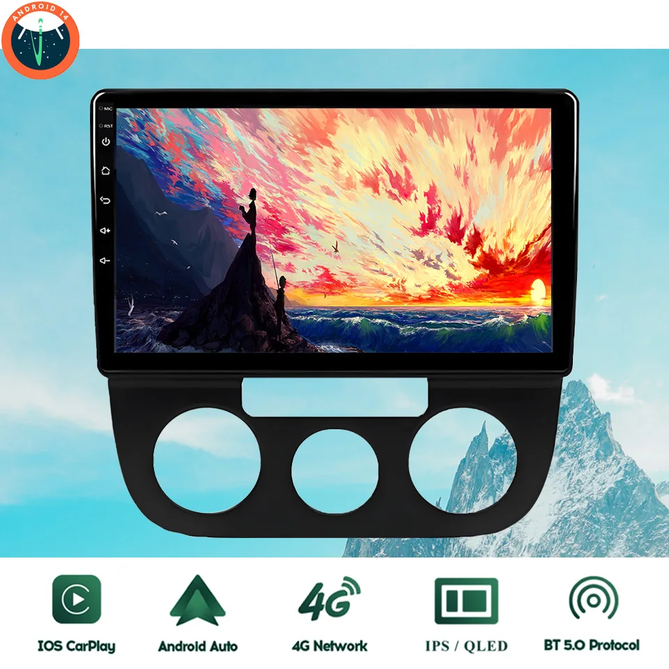 10‘’ QLED Android 14 8G Ram Car GPS Navi Music Video Multimedia Player For Volkswagen Jetta 2005 - 2010 Auto Stereo Head Unit
10‘’ QLED Android 14 8G Ram Car GPS Navi Music Video Multimedia Player For Volkswagen Jetta 2005 - 2010 Auto Stereo Head Unit