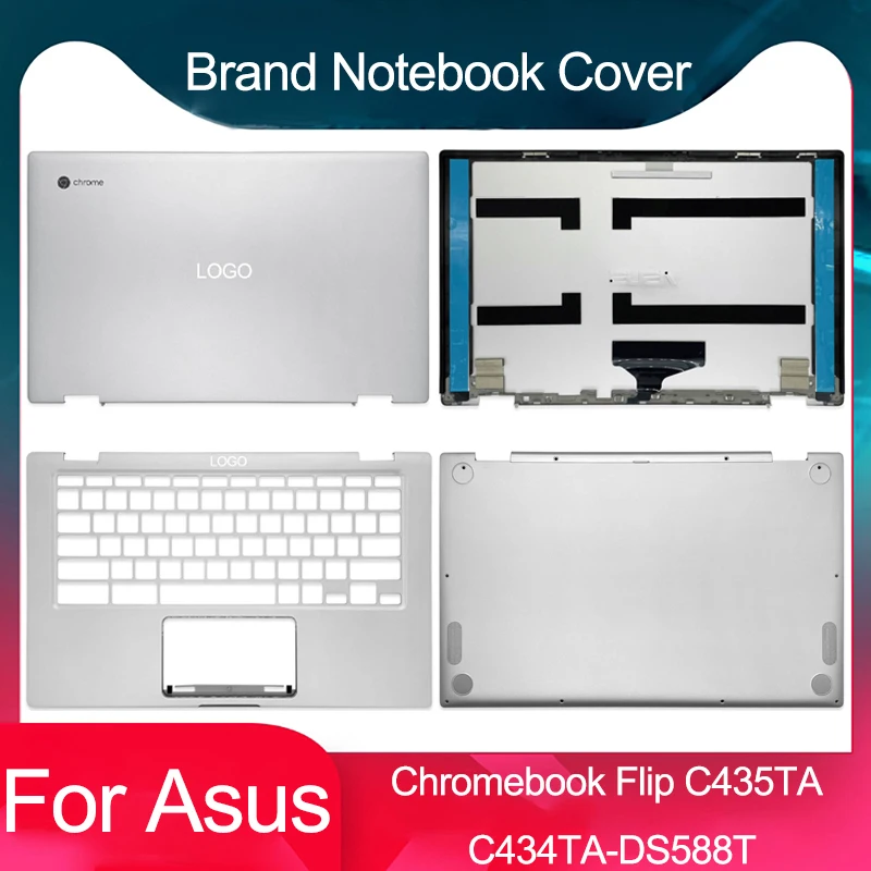 14-дюймовый новый для ASUS Chromebook Flip C435TA C434TA-DS588T, ноутбуки, задняя крышка ЖК-дисплея, упор для рук, нижняя часть корпуса, серебристый
14-дюймовый новый для ASUS Chromebook Flip C435TA C434TA-DS588T, ноутбуки, задняя крышка ЖК-дисплея, упор для рук, нижняя часть корпуса, серебристый