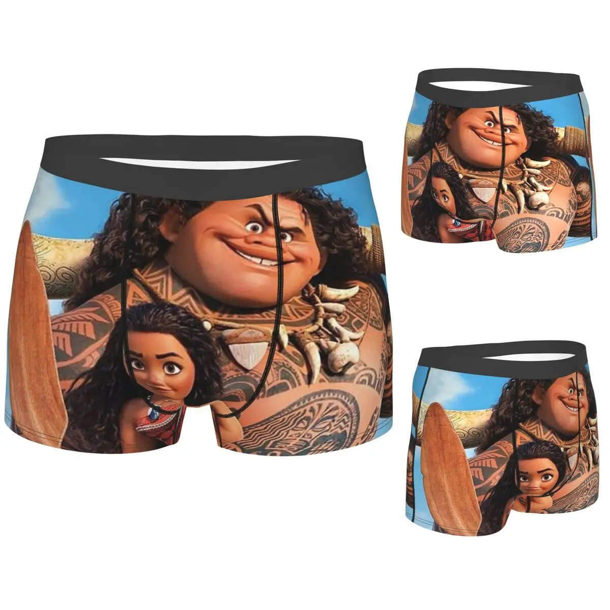 Boxer Underpants Shorts Moana Cartoon Panties Men Soft Underwear for Homme Man Boyfriend Gift
Boxer Underpants Shorts Moana Cartoon Panties Men Soft Underwear for Homme Man Boyfriend Gift