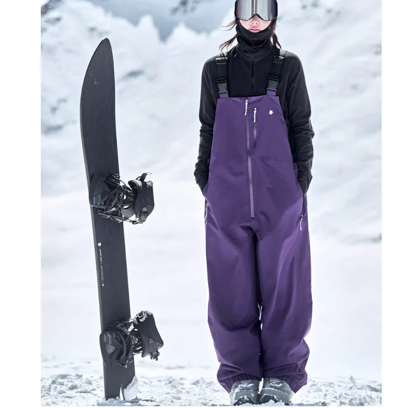 AWKA 3L Insulated Ski Bib Pants for Women & Men - Waterproof Windproof Snowboard Overalls for Winter Snow Sports
AWKA 3L Insulated Ski Bib Pants for Women & Men - Waterproof Windproof Snowboard Overalls for Winter Snow Sports