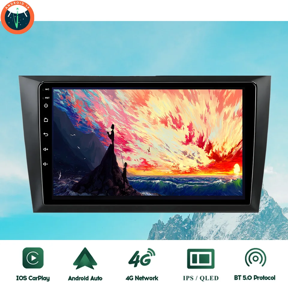 9‘’ QLED Android 14 8G Ram Car GPS Navi Music Video Multimedia Player For Volkswagen Golf 2008 - 2016 Auto Stereo Head Unit DAB+
9‘’ QLED Android 14 8G Ram Car GPS Navi Music Video Multimedia Player For Volkswagen Golf 2008 - 2016 Auto Stereo Head Unit DAB+