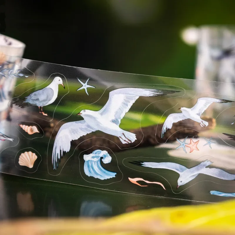 1Roll PET Tape Birds in the Clouds Series Bird Material Decoration Stickers Adhesives Writing Background Scrapbook cut 45mm*2m
1Roll PET Tape Birds in the Clouds Series Bird Material Decoration Stickers Adhesives Writing Background Scrapbook cut 45mm*2m