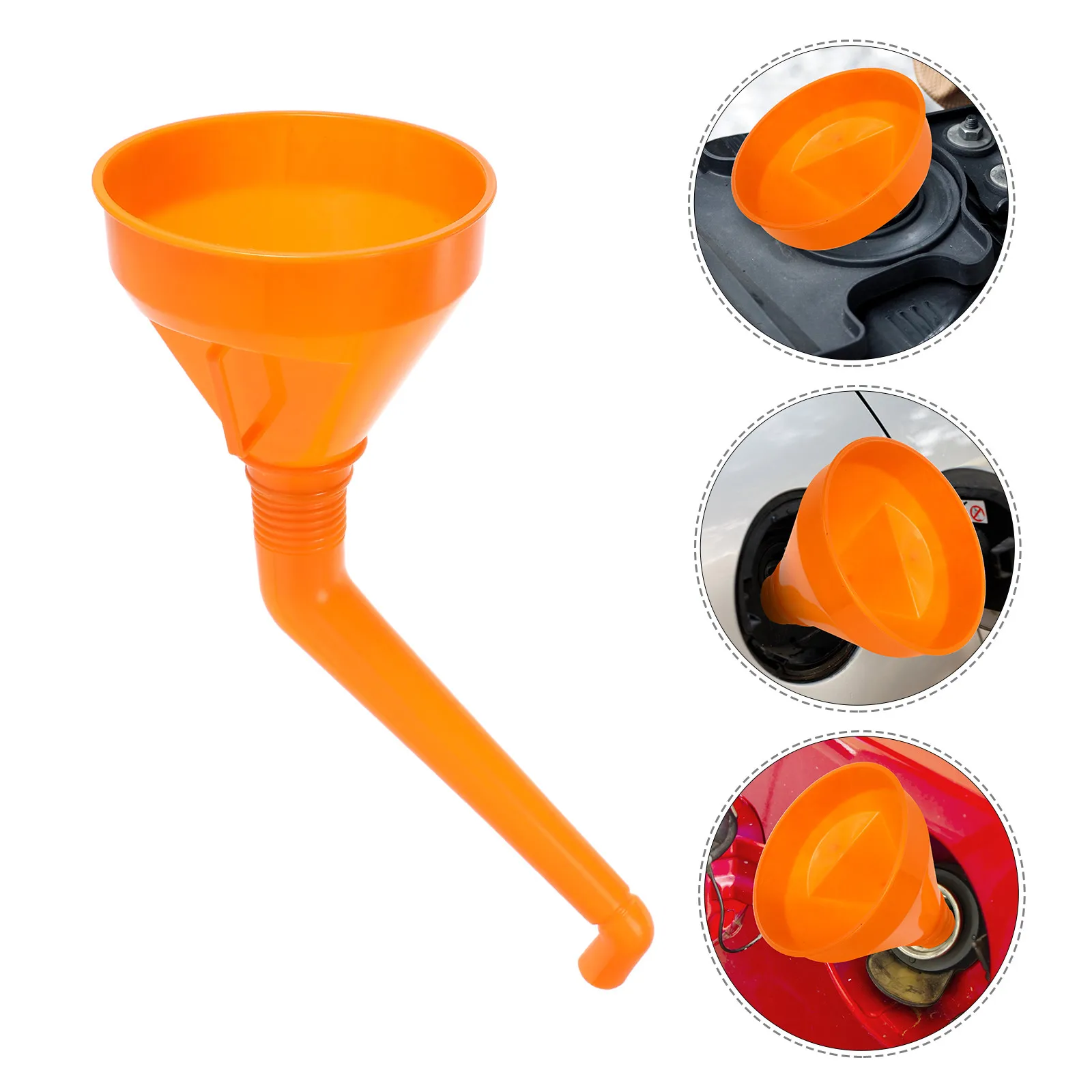 2Pcs Long Spout Oil Fill Funnel Heavy Duty ABS Funnel for Vehicle Fuel Engine Oil Refilling Solution
2Pcs Long Spout Oil Fill Funnel Heavy Duty ABS Funnel for Vehicle Fuel Engine Oil Refilling Solution