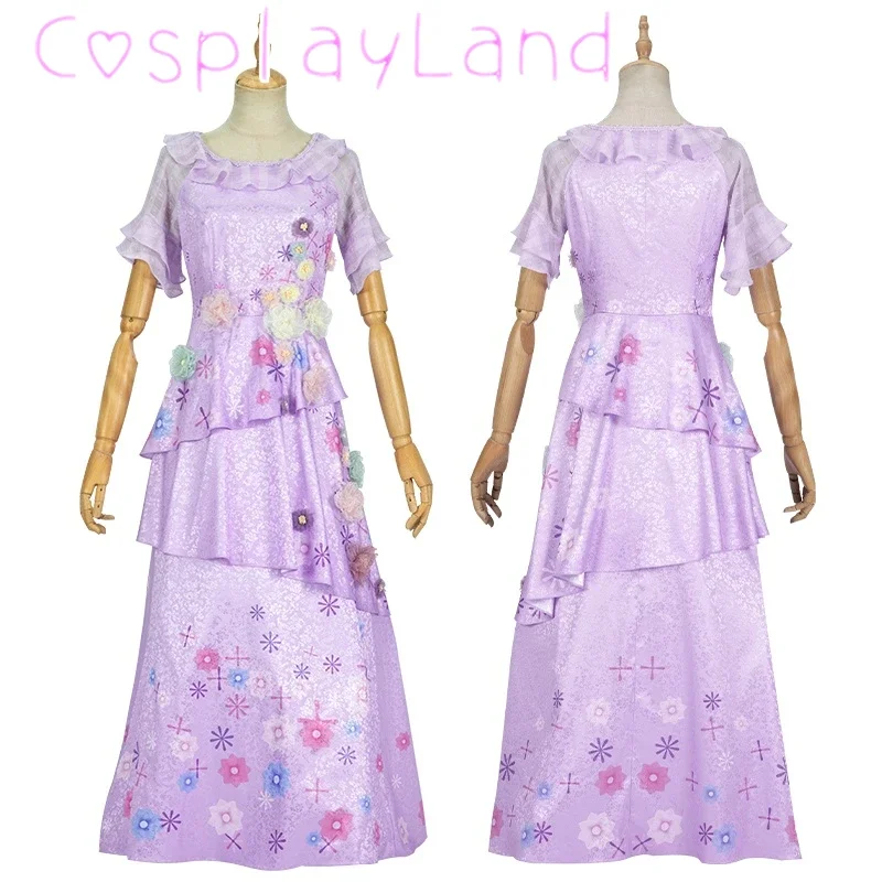 Magic House Isabela Madrigal Cosplay Mirabel Sister Costume Custom Made Printing Flower Princess Dresses Halloween Costumes
Magic House Isabela Madrigal Cosplay Mirabel Sister Costume Custom Made Printing Flower Princess Dresses Halloween Costumes