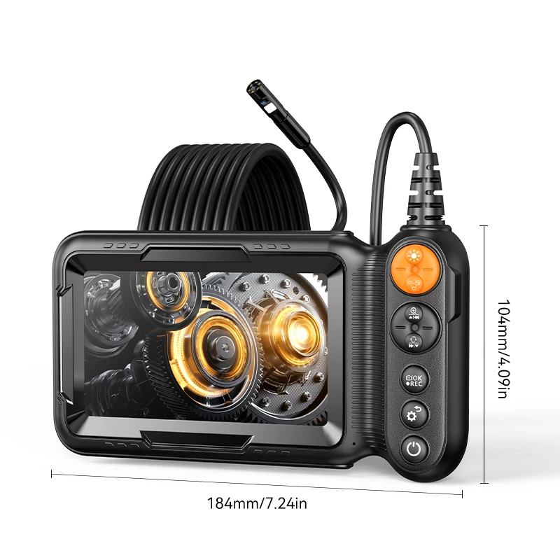 Hot Sale Portable G50 OEM ODM Sewer Pipe Borescope Full HD 5Inch IP67 8.5mm Rigid Repair Inspect Tool Camera Endoscope
Hot Sale Portable G50 OEM ODM Sewer Pipe Borescope Full HD 5Inch IP67 8.5mm Rigid Repair Inspect Tool Camera Endoscope