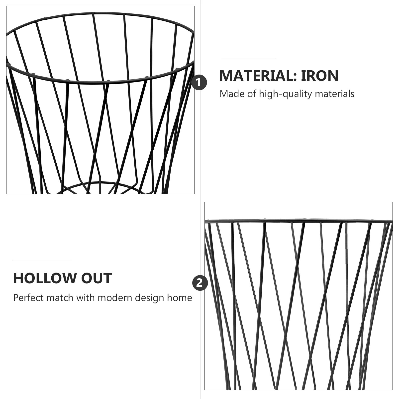 Metal Umbrella Bucket Trash Can Office Paper Basket Simple Bin Multifunctional Container Holder Hollow Design Kitchen Bedroom
Metal Umbrella Bucket Trash Can Office Paper Basket Simple Bin Multifunctional Container Holder Hollow Design Kitchen Bedroom