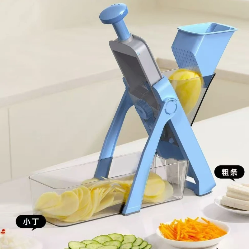 New 4 Generation Rotary Grater, Multi-purpose Food Slicer Shredder, Practical Kitchen Gadget for Potato Lemon Cutting
New 4 Generation Rotary Grater, Multi-purpose Food Slicer Shredder, Practical Kitchen Gadget for Potato Lemon Cutting