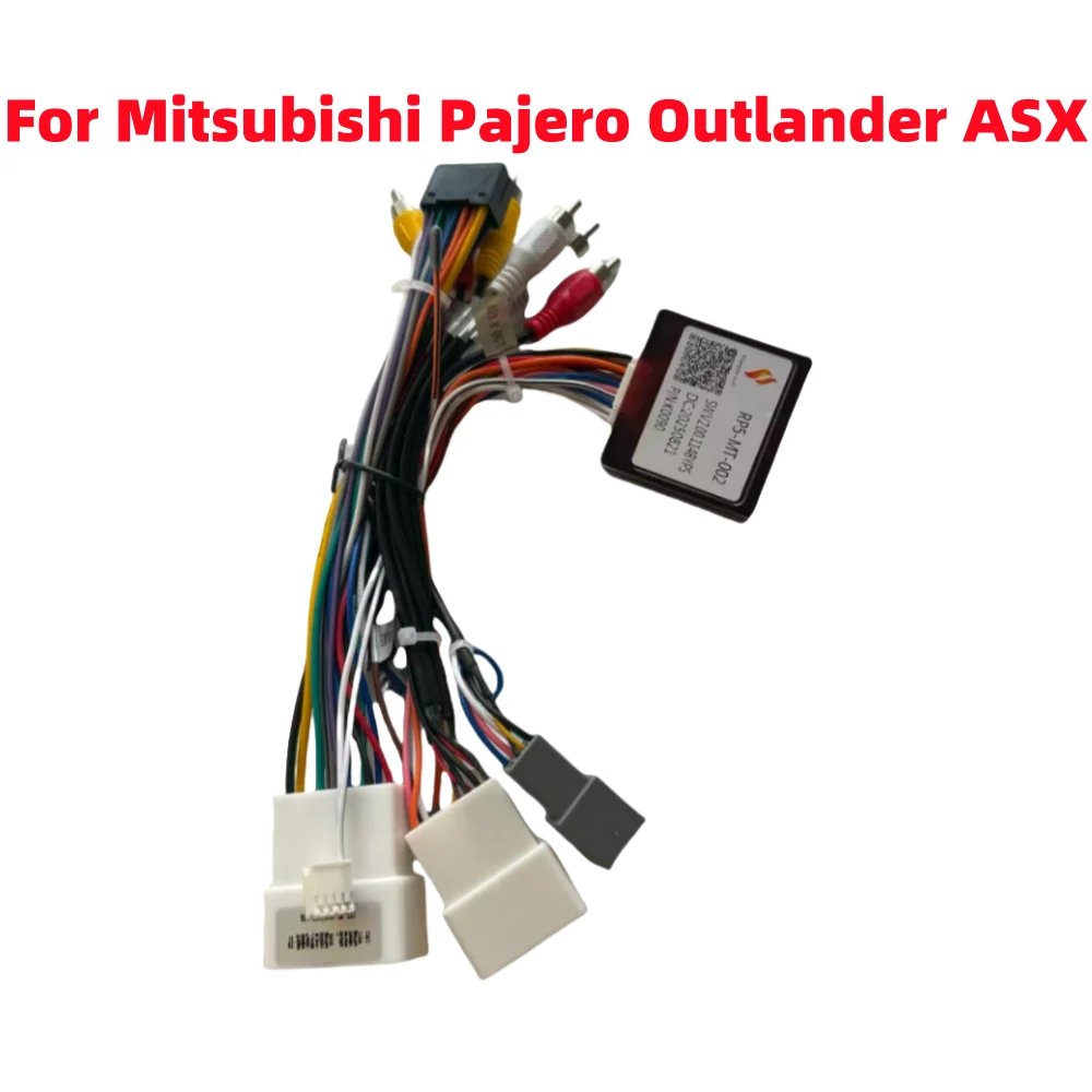Кабель-адаптер для автомагнитолы Android 16pin, комплект для Mitsubishi Pajero (14-20), Outlander (14-20), ASX 2015-2016
Кабель-адаптер для автомагнитолы Android 16pin, комплект для Mitsubishi Pajero (14-20), Outlander (14-20), ASX 2015-2016