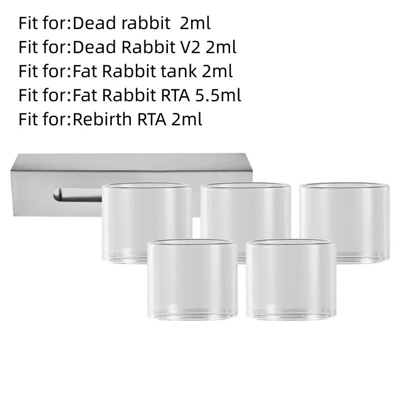 YUHETEC 5 шт. сменная стеклянная трубка Dead Rabbit для Dead Rabbit V2 tank Fat Rabbit RTA/ Tank Suhahm Rebirth RTA
YUHETEC 5 шт. сменная стеклянная трубка Dead Rabbit для Dead Rabbit V2 tank Fat Rabbit RTA/ Tank Suhahm Rebirth RTA