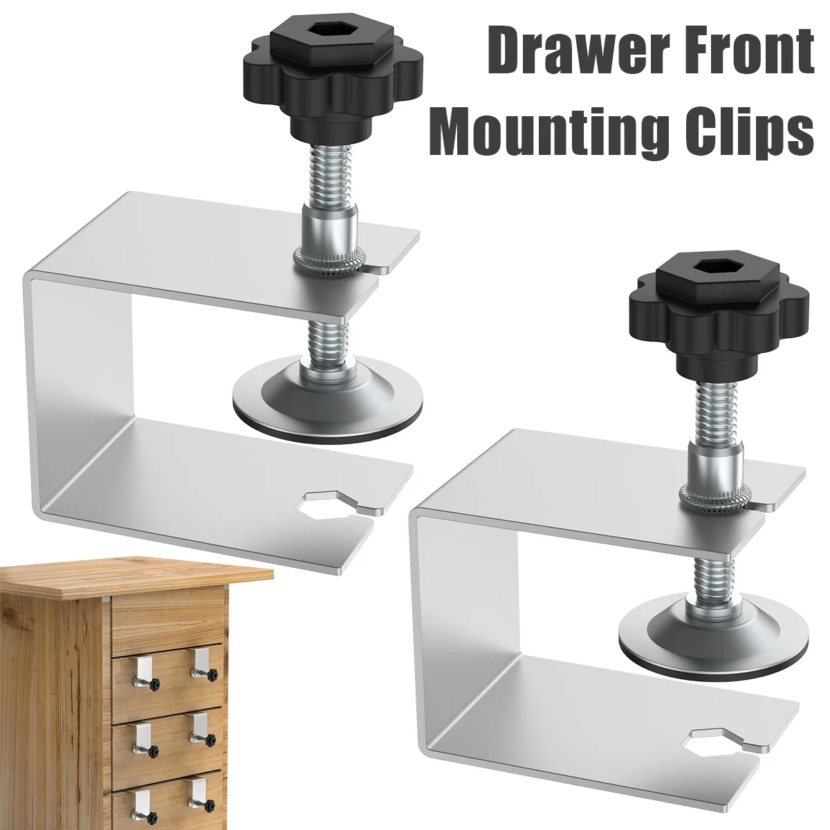 New Steel Drawer Front Installation Clamps Woodworking Jig Cabinet Tool Home Furniture Accessories Drawer Panel Clips Tools
New Steel Drawer Front Installation Clamps Woodworking Jig Cabinet Tool Home Furniture Accessories Drawer Panel Clips Tools
