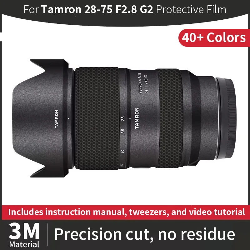 Для кожи Tamron 2875 мм g2, наклейка на объектив камеры Tachron 28-75 мм F2.8 G2, устойчивая к царапинам защитная пленка, полная защита покрытия
Для кожи Tamron 2875 мм g2, наклейка на объектив камеры Tachron 28-75 мм F2.8 G2, устойчивая к царапинам защитная пленка, полная защита покрытия