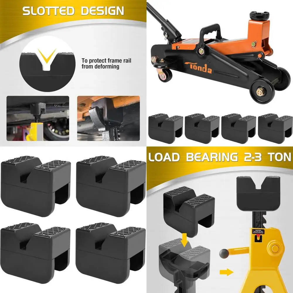 2 Ton Heavy Duty Floor Jack and Stand Pads
2 Ton Heavy Duty Floor Jack and Stand Pads