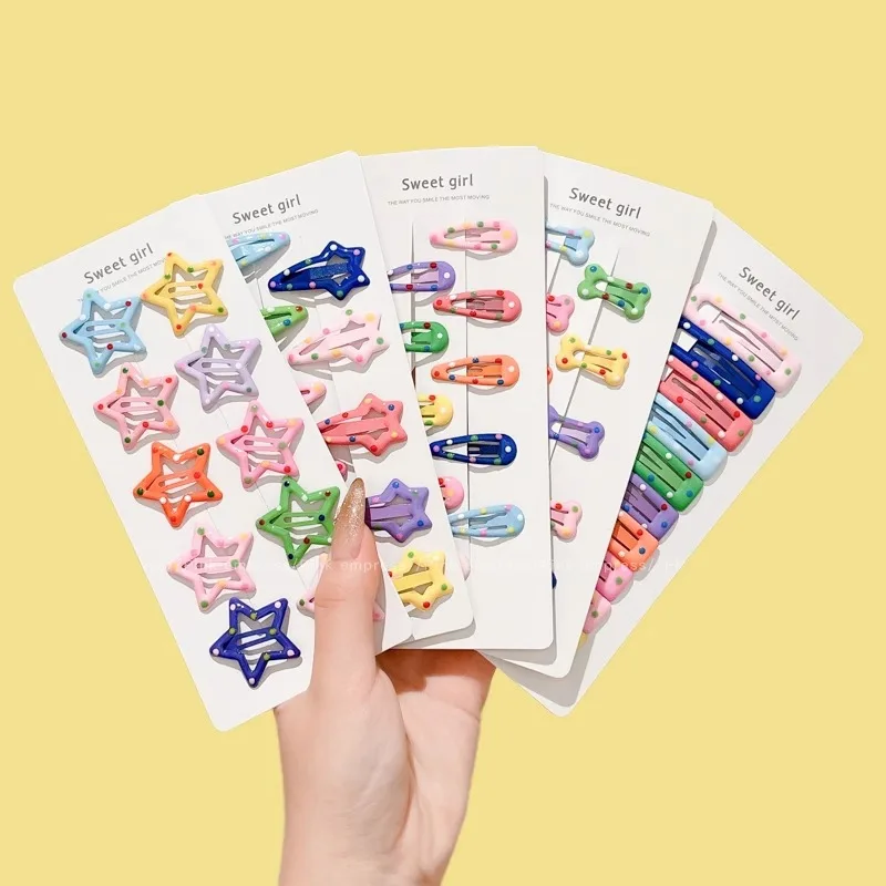 10Pcs Fashion Girls Colorful Star Hair Pins Cute Hairpins Kids Sweet Hair Ornament Clip Barrettes Hair Accessories Girls Gift
10Pcs Fashion Girls Colorful Star Hair Pins Cute Hairpins Kids Sweet Hair Ornament Clip Barrettes Hair Accessories Girls Gift
