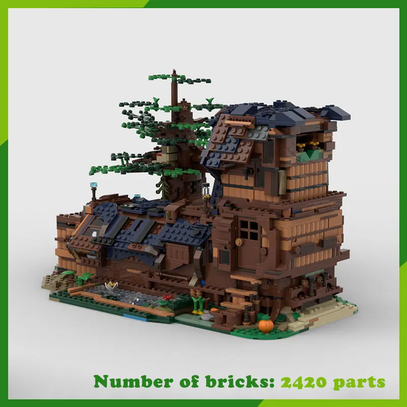 MOC Building Blocks Tree House Fairy Tale Shoe House Model DIY Assembly Bricks Creative Birthday Gift Christmas Present 2420PCS
MOC Building Blocks Tree House Fairy Tale Shoe House Model DIY Assembly Bricks Creative Birthday Gift Christmas Present 2420PCS