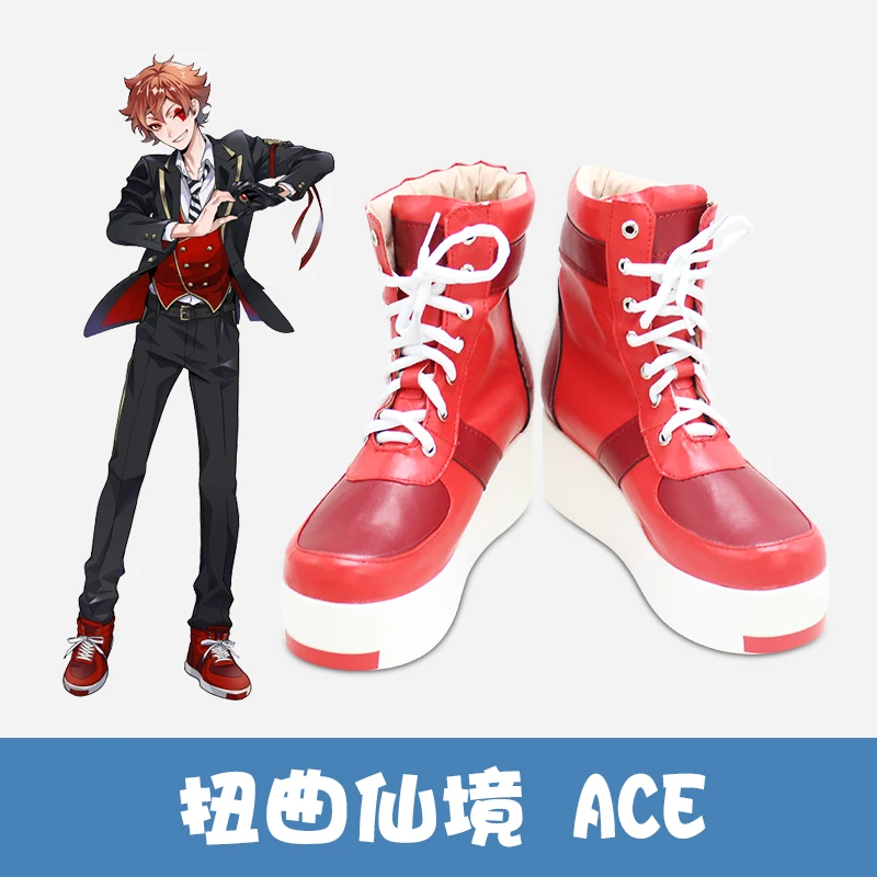 Twisted Wonderland Ace Trappola Cosplay Shoes Carnival Halloween Christma Party Red Boots
Twisted Wonderland Ace Trappola Cosplay Shoes Carnival Halloween Christma Party Red Boots