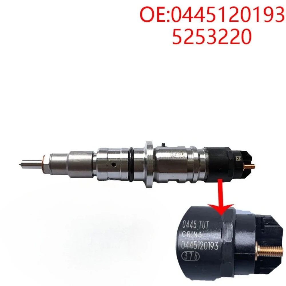 Original High Quality New For 0445120193 5253220 Fuel Injector For 2007-2012 Dodge Ram 2500 3500 6.7L
Original High Quality New For 0445120193 5253220 Fuel Injector For 2007-2012 Dodge Ram 2500 3500 6.7L