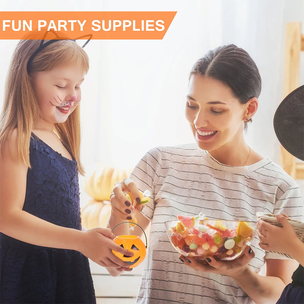 24pcs Halloween Pumpkin Bucket Plastic Child Buckets Container Reusable Safe Trick Treat Gift Ideas Kitchen Bar
24pcs Halloween Pumpkin Bucket Plastic Child Buckets Container Reusable Safe Trick Treat Gift Ideas Kitchen Bar