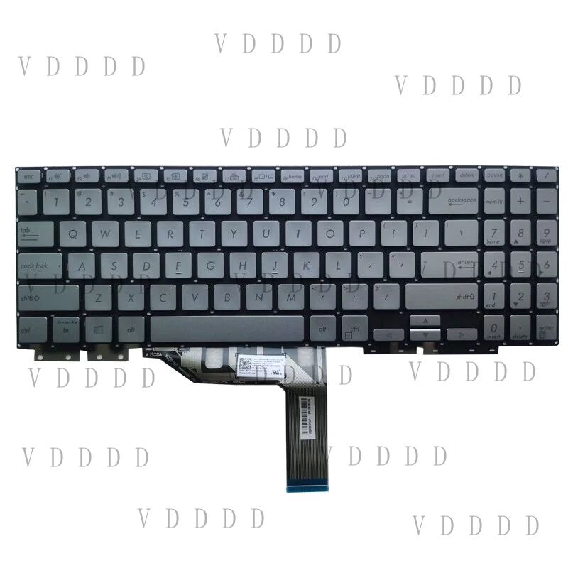 L... New FOR Asus ZenBook Flip 15 UX562F UX562FA UX562FD UX562FDX Keyboard US Silver
L... New FOR Asus ZenBook Flip 15 UX562F UX562FA UX562FD UX562FDX Keyboard US Silver