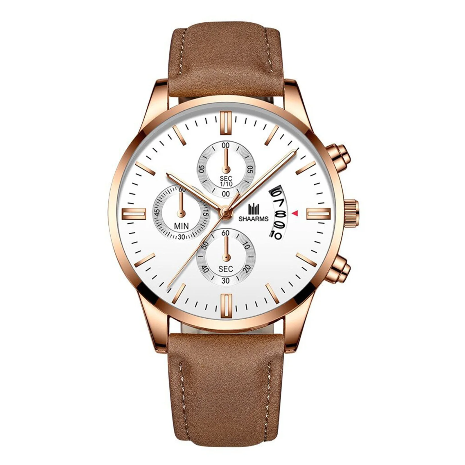 Men's Essentials Quartz Watch Easy to Read Dial Calendar Watch with Leather Band for Men Birthday Gift
Men's Essentials Quartz Watch Easy to Read Dial Calendar Watch with Leather Band for Men Birthday Gift