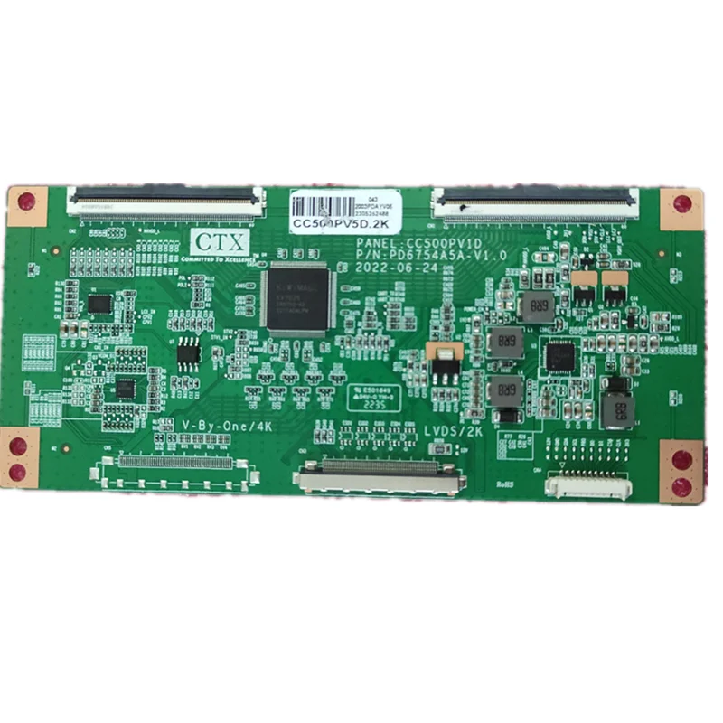 2K CC500PV5D CC500PV1D PD6754A5-V1.0 светодиодный tv T-CON Logic board LVDS вход
2K CC500PV5D CC500PV1D PD6754A5-V1.0 светодиодный tv T-CON Logic board LVDS вход