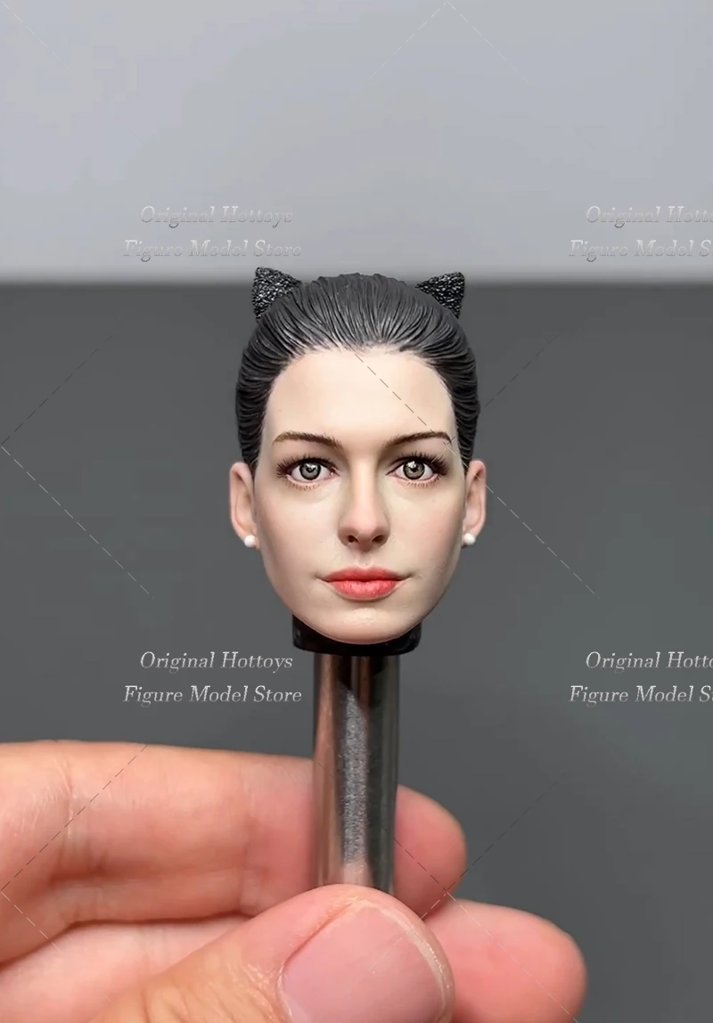 1/6 Scale Female Soldier Head Sculpture Anne Hathaway Cat Girl Painting Head Carving For 12-inches Action Figure Doll Toys
1/6 Scale Female Soldier Head Sculpture Anne Hathaway Cat Girl Painting Head Carving For 12-inches Action Figure Doll Toys