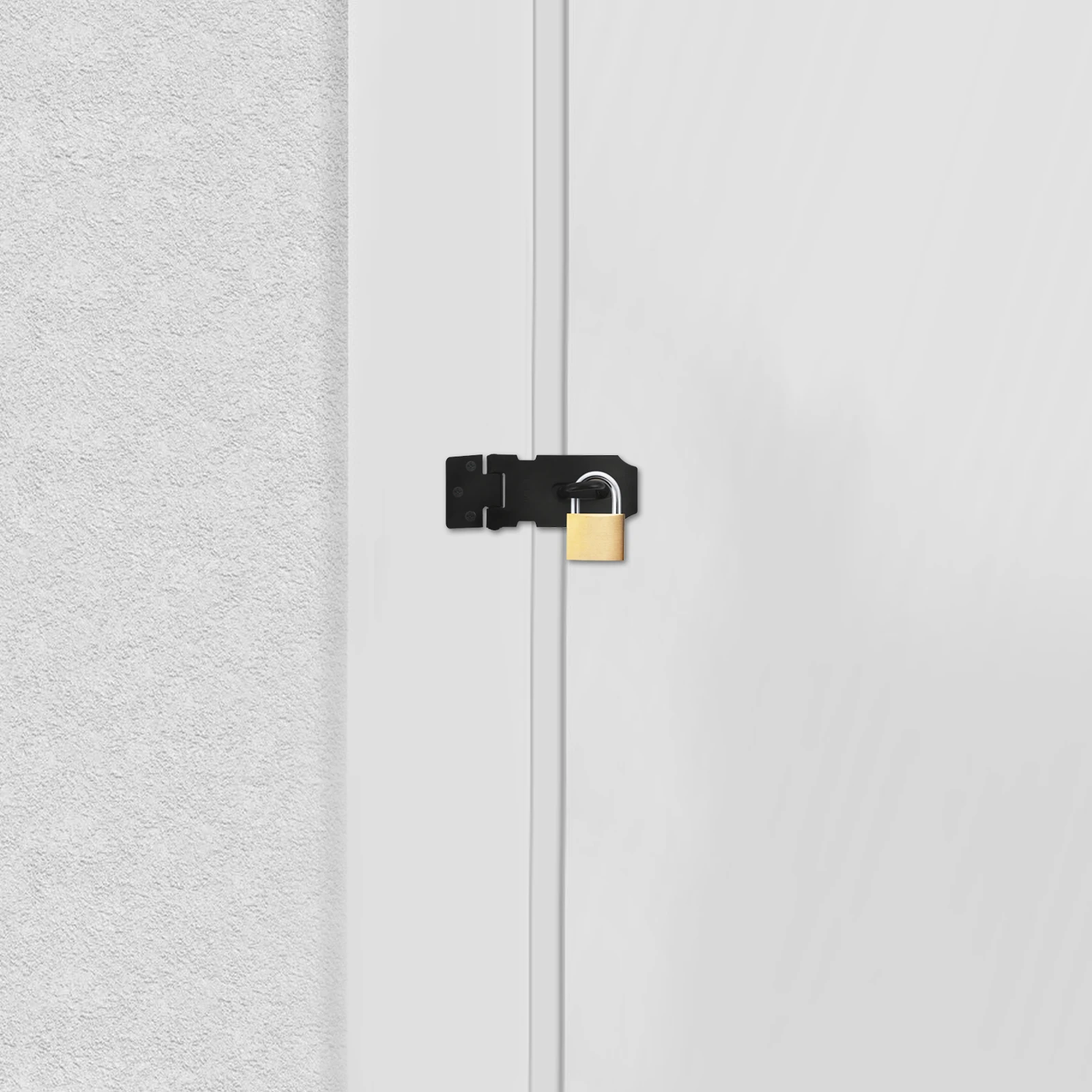 2 Sets Cabinet Lock Latch Stainless Steel Buckle Cabinet Gate Hasp Clasp Hasp Latch Smooth Hardware
2 Sets Cabinet Lock Latch Stainless Steel Buckle Cabinet Gate Hasp Clasp Hasp Latch Smooth Hardware