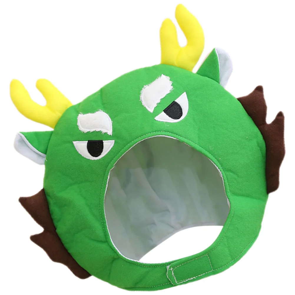 Cartoon Decorative Dragon Head Photo Props Party Accessories Dragon Head Hat Festive Cosplay Decor Hat
Cartoon Decorative Dragon Head Photo Props Party Accessories Dragon Head Hat Festive Cosplay Decor Hat