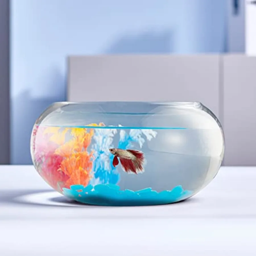 lon Glass with Decor Include Fluorescent Stones and Colorful Plastic Trees High White Glass for Clear View Small Fish Bowl/Vase
lon Glass with Decor Include Fluorescent Stones and Colorful Plastic Trees High White Glass for Clear View Small Fish Bowl/Vase