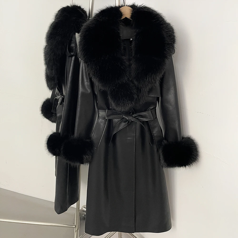 Leather Jacket Women Faux Leather Clothes Lady Jacket with Fur for Women Faux Fur Coats Outerwear Women's Winter Spring Jacket
Leather Jacket Women Faux Leather Clothes Lady Jacket with Fur for Women Faux Fur Coats Outerwear Women's Winter Spring Jacket