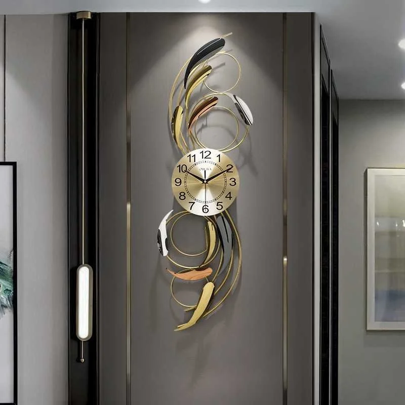 New Chinese Luxury Fish Group Wrought Iron Wall Clock Home Livingroom Wall Mural Crafts Clock Hotel Hall Wall Sticker Decoratio
New Chinese Luxury Fish Group Wrought Iron Wall Clock Home Livingroom Wall Mural Crafts Clock Hotel Hall Wall Sticker Decoratio