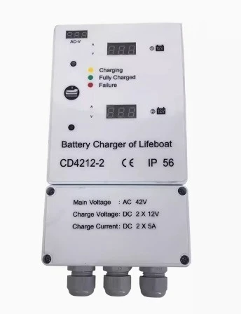 Marine lifeboat charger CD-4212-2 battery charger ship accessories
Marine lifeboat charger CD-4212-2 battery charger ship accessories